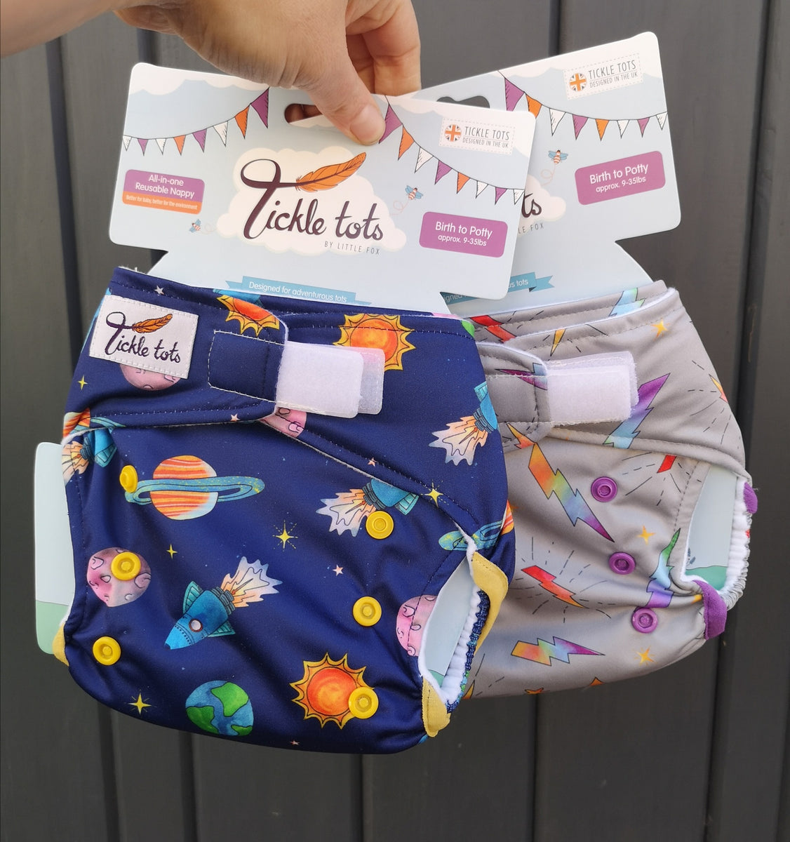 Tickle Tots Reusable cloth nappies | Little Twidlets