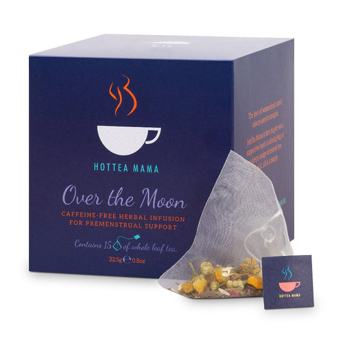 HotTea Mama - Over the Moon caffeine free herbal infusion tea for premenstrual support Tea  Little Twildlets