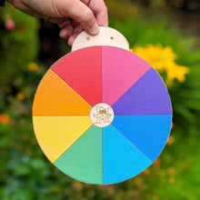 Load image into Gallery viewer, Hellion Toys 8 wheel rainbow outside play Little Twidlets
