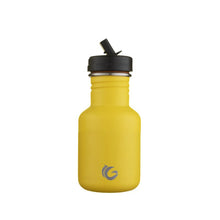 Load image into Gallery viewer, 350ml-bumble-stainless-steel-tough-canteen-onegreenbottle Yellow Little twidlets

