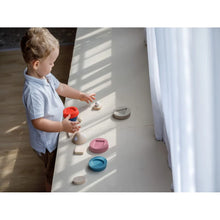 Load image into Gallery viewer, Plan Toys Orchard collection wooden stacking rocket little twidlets
