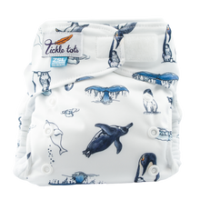 Load image into Gallery viewer, Tickle Tots All in One Pocket reusable cloth Nappy Polar Little Twidlets 
