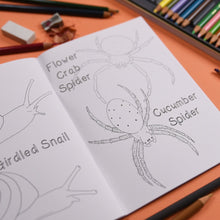 Load image into Gallery viewer, Amazing British Bugs Colouring Book | Button and Squirt
