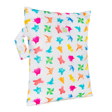 Load image into Gallery viewer, Baba and Boo Small reusable Wet Bag little twidlets origami 
