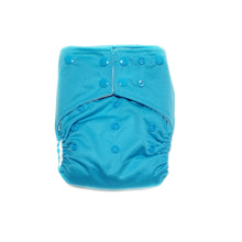 Load image into Gallery viewer, Bebeboo Blue choice reusable cloth nappy Little Twidlets 

