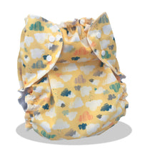Load image into Gallery viewer, Applecheeks size 4 Why so CirrusAppleCheeks Reusable Nappy - size 4 Little Twidlets
