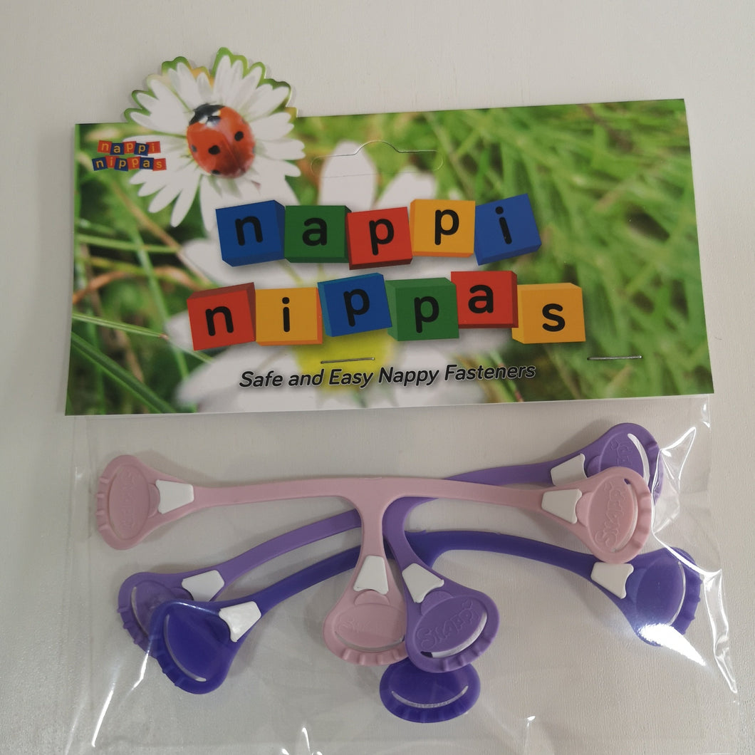 snappi Nappi Nippas for reusable cloth nappies terry nappy nappy fasteners Little Twidlets 