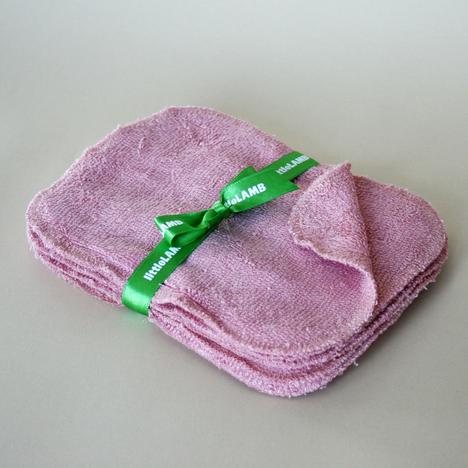 Little Lamb Washable Wipes. Pink | Little Twidlets