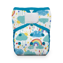 Load image into Gallery viewer, Thirsties Natural One Size Pocket Nappy Hook and Loop rainbow Little twidlets
