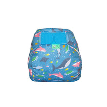 Load image into Gallery viewer, Tots Bots Reusable Swim Nappy Little Twidlets Whales
