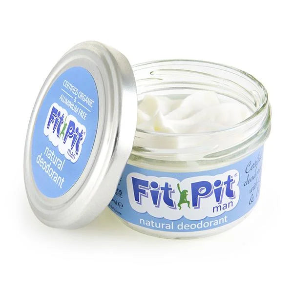 Fit Pit Natural Deodorant 100ml the Green Woman Little Twidlets Fit Pit Man
