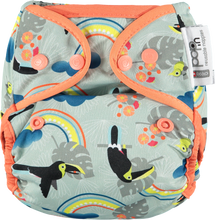 Load image into Gallery viewer, Close Pop In Nappy cover Wrap - Popper Sloth Little Twidlets
