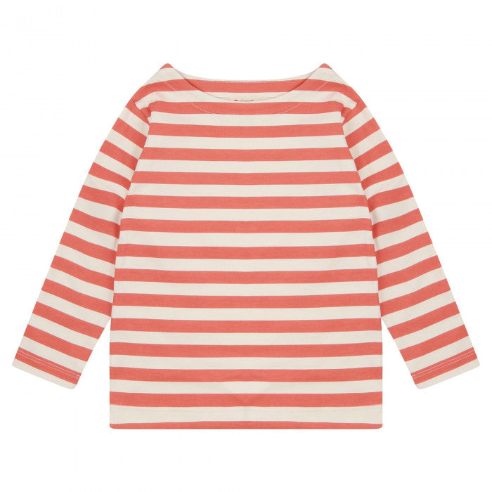 Piccalilly Stripe Top - Spicy Orange | Little Twidlets 