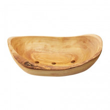Load image into Gallery viewer, olive-wood-natural-soap-dish eco living | Little Twidlets
