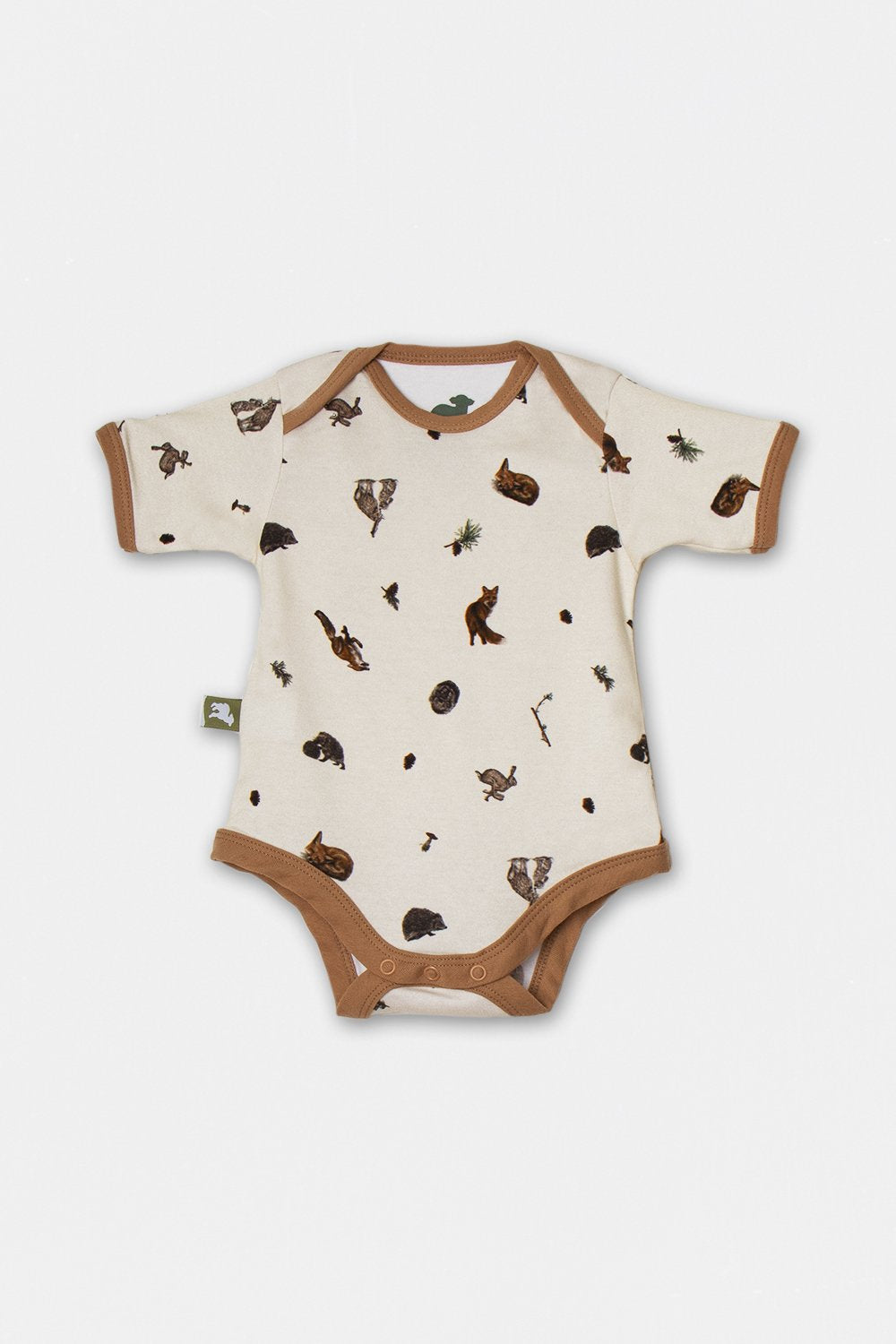 over the fence bodysuit littlelamb nappies organic cotton little twidlets