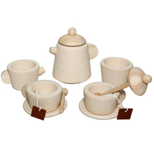 Load image into Gallery viewer, plan-toys-natural-tea-set Little Twidlets
