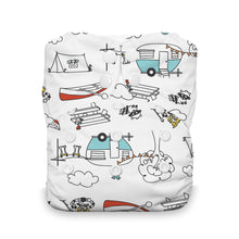 Load image into Gallery viewer, Thirsties Natural One Size All in One Cloth Nappy - Snaps
