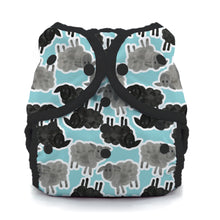 Load image into Gallery viewer, Thirsties duo wrap cloth nappy little twidlets counting sheep 
