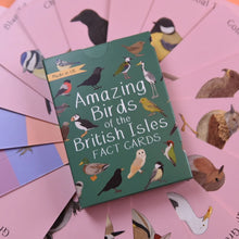 Load image into Gallery viewer, Amazing Birds of the British Isles Fact Cards | Button and Squirt
