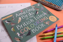 Load image into Gallery viewer, Amazing Birds of the British Isles colouring book, Button and Squirt | Little Twidlets
