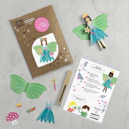 Fairy doll craft kit | cotton Twist | Little Twidlets