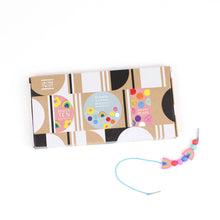 Load image into Gallery viewer, Rainbow &amp; Flower Bracelet Making Kit
