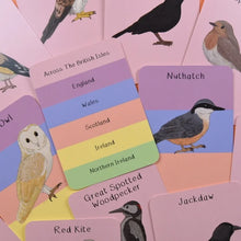 Load image into Gallery viewer, Amazing Birds of the British Isles Fact Cards | Button and Squirt
