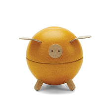 Load image into Gallery viewer, Plan toys. Sustainable yellow piggy bank | Little Twidlets
