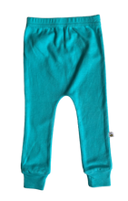 Load image into Gallery viewer, Beeboobuzz_turquoise_baby_leggings  Little Twidlets

