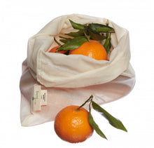 Load image into Gallery viewer, Organic Produce Bags &amp; Bread Bag - 3 Pack
