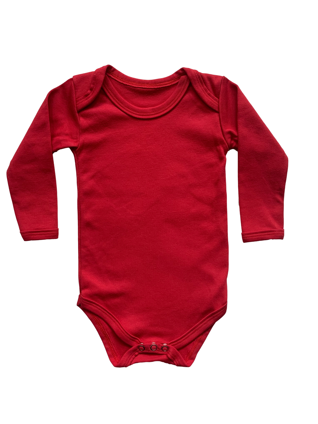 Beeboobuzz Long sleeved Baby Vest Red Little Twidlets
