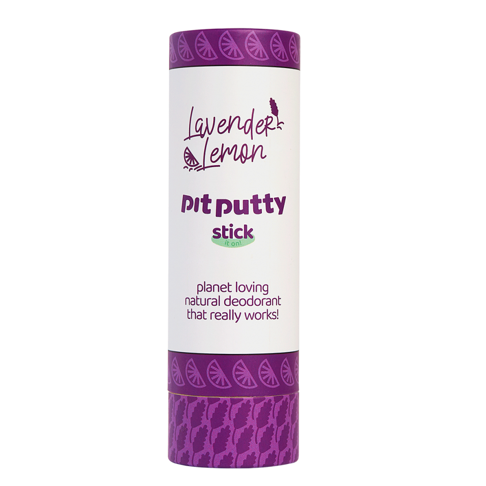 Pit Putty Lavender and Lemon Deodorant Stick | Little Twidlets