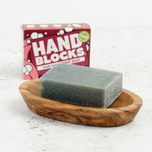 Load image into Gallery viewer, Hand Blocks Soap Bar – Black Cherry
