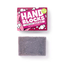 Load image into Gallery viewer, Hand Blocks Soap Bar – Black Cherry
