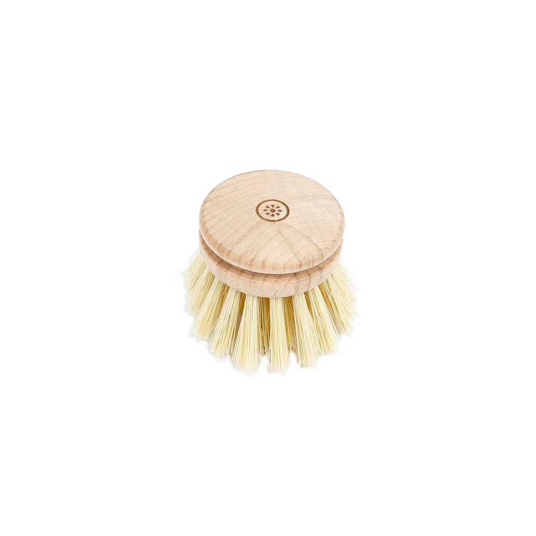 Wooden Replacement Head For Dish Brush - Plant Based Bristles