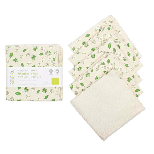 A Slice of Green unpaper towels | Little Twidlets
