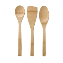 Load image into Gallery viewer, Three wooden spoons on a white background | Bambu | Little Twidlets
