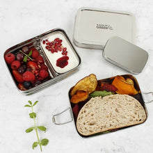 Load image into Gallery viewer, Panna – Two Tier Rectangle Lunch Box with Mini Container
