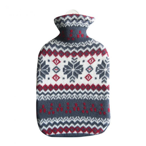 Natural-rubber-hot-water-bottle-snow-flake | Little Twidlets