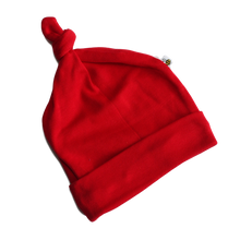 Load image into Gallery viewer, Beeboobuzz Baby Hat Red Little Twidlets
