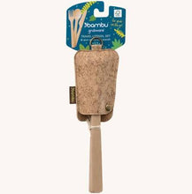 Load image into Gallery viewer, Bamboo Travel Utensil Set with Cork Pouch

