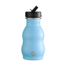 Load image into Gallery viewer, 350ml-Hudson-Blue-stainless-steel-bottle-Classic-Curvy-Canteen-onegreenbottle Blue Little Twidlets
