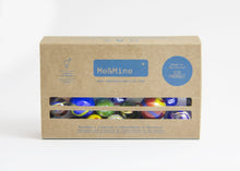 Load image into Gallery viewer, Set of Marbles with cloth bag in eco friendly boxLittle twidlets 

