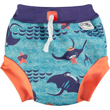 Load image into Gallery viewer, Close parent swim nappy with drawstring waist 
