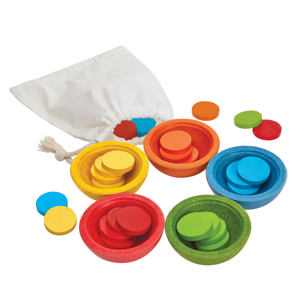 Plan Toys Sort & Count Cups