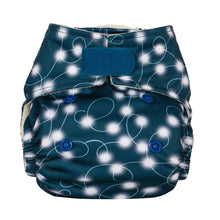 Load image into Gallery viewer, Baba and Boo reusable cloth nappy little twidlets fairy lights
