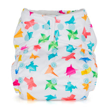 Load image into Gallery viewer, Baba and Boo One Size Nappy - NEW Prints Little Twidlets Origami 
