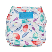 Load image into Gallery viewer, Baba and Boo reusable cloth nappy little twidlets umbrellas
