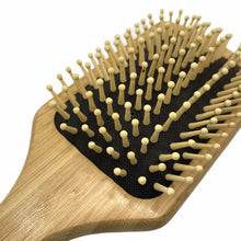 Load image into Gallery viewer, Eco friendly bamboo paddle brush 
