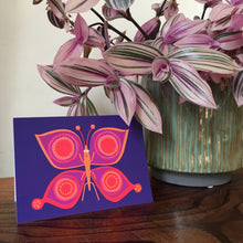 Load image into Gallery viewer, butterfly card hannah Day, shrewsbury Little Twidlets

